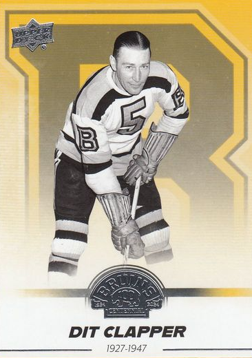 řadová karta DIT CLAPPER 23-24 UD Boston Bruins Centennial číslo 24